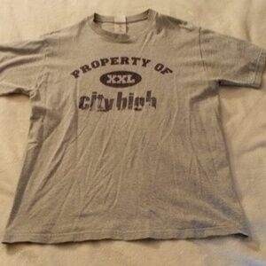 PROPERTY OF CITY HIGH! WHAT WOULD YOU DO? MENS SIZE LARGE